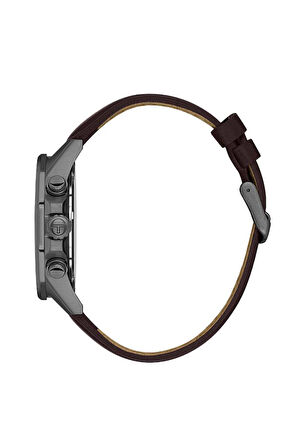 Sergio Tacchini ST.1.10373.4 Deri Kordon Fonksiyonlar Aktif Kahverengi Erkek Kol Saati