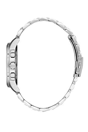 Santa Barbara Polo Racquet Club SB.1.10512-1 Çelik Kasa Çelik Kordon Fonksiyonlar Aktif Metalik Erkek Kol Saati