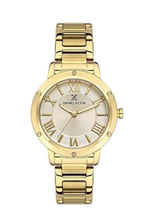 DANIEL KLEIN DK102-DK.1.13498-5 ALTIN KAPLAMA KADIN KOL SAATİ
