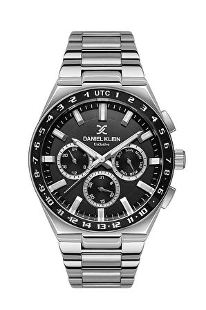 DK.1.13522.2 Daniel Klein Çelik Kordon İç Fonksiyonları Aktif 30 Mt Suya Dayanıklı Erkek Kol Saati