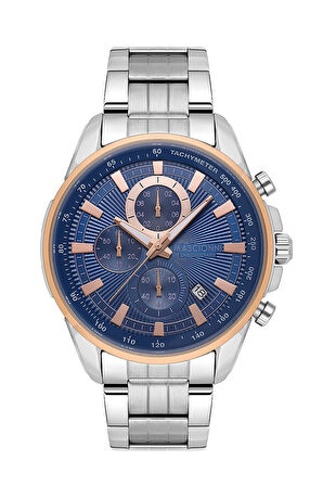 Mascionni Gümüş Çelik Kordon Erkek Kol Saati LM.1.2190.04