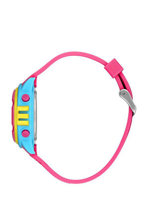 DANIEL KLEIN DK.2266-6 PEMBE SİLİKON KORDON DİJİTAL ÇOCUK KOL SAATİ