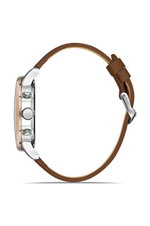 Santa Barbara Polo & Racquet Club Erkek Kol Saati ESSB.B.10389.5, Deri Kordon, 44 mm Kasa Çapı