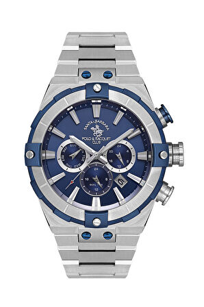 Santa Barbara Polo & Racquet Club Erkek Kol Saati ESSB.B.10509.2, Metal Kordon, 45 mm Kasa Çapı