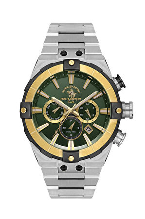 Santa Barbara Polo & Racquet Club Erkek Kol Saati ESSB.B.10509.4, Metal Kordon, 45 mm Kasa Çapı