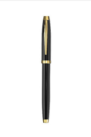 Santa Barbara Polo Racquet Club SBP.1.1002-2 Seramik Parlak Dış Yüzey Yazı Rengi Siyah 0.6mm Roller Dolma Kalem ve Tükenmez Kalem