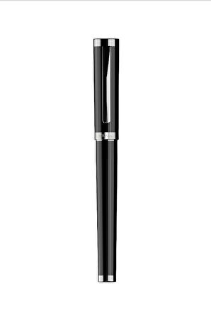 Santa Barbara Polo Racquet Club SBP.1.1004-2 Seramik Parlak Dış Yüzey Yazı Rengi Siyah 0.6mm Roller Dolma Kalem ve Tükenmez Kalem