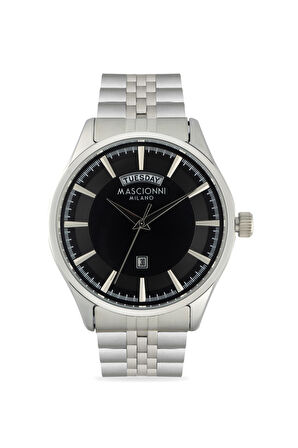 Mascionni Gümüş Çelik Kordon Erkek Kol Saati LM.1.2390-02