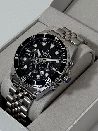 DANİEL KLEİN ERKEK KOL SAATİ ÇELİK KASA - KORDON 3 ATM SUYA DAYANIKLI