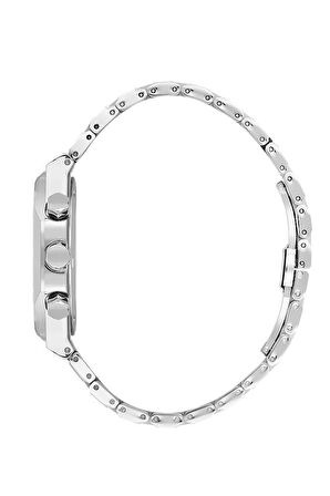 Bigotti BG.1.10548-3 Tüm Fonksiyonları Aktif Çelik Kordonlu Metalik Renk Erkek Kol Saati