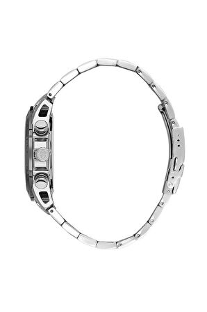 Sergio Tacchini ST.1.10432-3 Tüm Fonksiyonları Aktif Çelik Kordonlu Metalik Renk Erkek Kol Saati