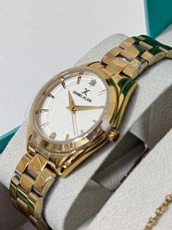 DANİEL KLEİN PREMİUM KADIN KOL SAATİ ÇELİK KASA - KORDON 3 ATM SUYA DAYANIKLI