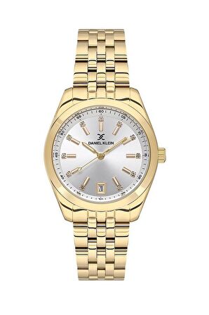 DANIEL KLEIN DK102-DKE.1.10571-3 ALTIN KAPLAMA KADIN KOL SAATİ