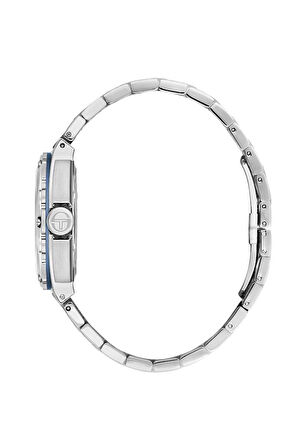 Sergio Tacchini ST.1.10437-2 Fonksiyonlar Aktif Çelik Kordon Suya Dayanıklı Metalik Renk Erkek Kol Saati