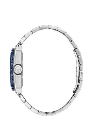 Sergio Tacchini ST.1.10437-4 Fonksiyonlar Aktif Çelik Kordon Suya Dayanıklı Metalik Renk Erkek Kol Saati