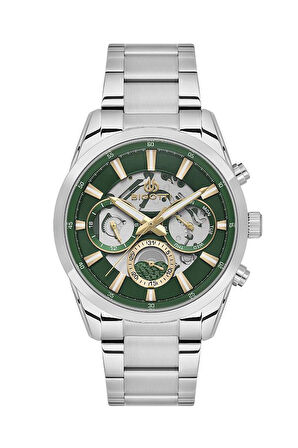 Bigotti BG.1.10561-4 Çelik Kaplama Fonksiyonlar Aktif  Metalik Erkek Kol Saati