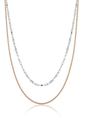 Daniel Klein Kadın Çelik Kolye DKJ.3.4071-4