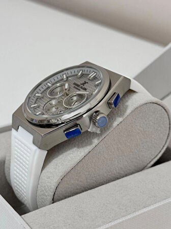 DANİEL KLEİN ERKEK KOL SAATİ ÇELİK KASA - DAYANIKLI SİLİKON KORDON 3 ATM SUYA DAYANIKLI