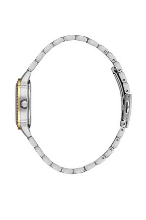 DANIEL KLEIN DK102-DK.1.13944-4 ALTIN KAPLAMA KARE TAŞLI KADIN KOL SAATİ