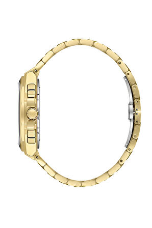 Daniel Klein DK.1.13977-5 Siyah Kadran Altın Kasa Altın Rengi Çelik Kordon 3 Atm Erkek Pilli Kol Saati