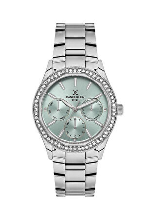 Daniel Klein DKE.1.10762-2 Fonksiyonlar Pasif Taşlı Tasarım Metalik Renk Kadın Kol Saati