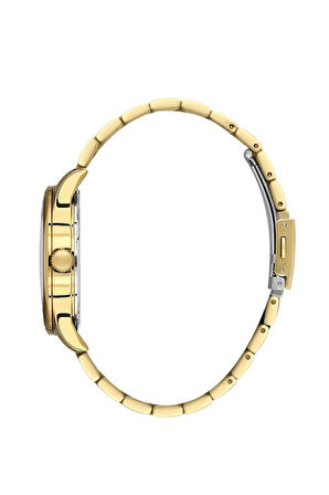KLASİK ÇELİK KORDONLU RAKAMLI GOLD RENK 41 MM ERKEK KOL SAATİ DK.1.14050 
