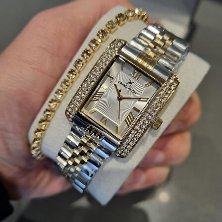 DANIEL KLEIN DKE.1.10809-3 Bileklik Hediyeli Kadın Kol Saati