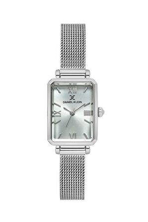 DANIEL KLEIN DK102-DKE.1.10822-2 HASIR KORDON DİKDÖRTGEN KADIN KOL SAATİ
