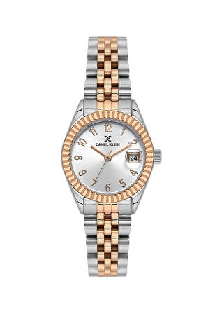 Daniel Klein DK.1.13969-9 Metal Kordon Metal Kasa 3 ATM Suya Dayanıklı Metalik-Rose Renk Kadın Kol Saati