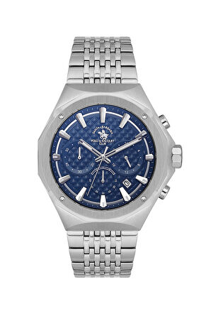 Santa Barbara Polo & Racquet Club Erkek Kol Saati ESSB.B.10005-2, Metal Kordon, 45 mm Kasa Çapı