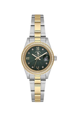 Santa Barbara Polo & Racquet Club Kadın Kol Saati ESSB.D.10035-5, Metal Kordon, 26 mm Kasa Çapı