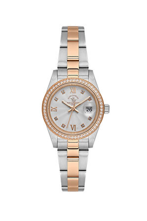 Santa Barbara Polo & Racquet Club Kadın Kol Saati ESSB.D.10035-6, Metal Kordon, 26 mm Kasa Çapı