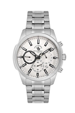 Santa Barbara Polo & Racquet Club Erkek Kol Saati ESSB.D.10047-1, Metal Kordon, 44 mm Kasa Çapı