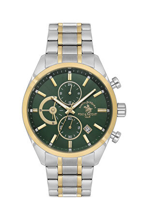 Santa Barbara Polo & Racquet Club Erkek Kol Saati ESSB.D.10051-6, Metal Kordon, 43 mm Kasa Çapı