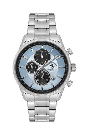 Santa Barbara Polo & Racquet Club Erkek Kol Saati ESSB.D.10052-5, Metal Kordon, 43 mm Kasa Çapı