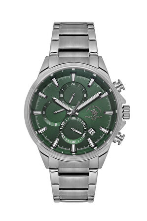 Santa Barbara Polo & Racquet Club Erkek Kol Saati ESSB.D.10053-6, Metal Kordon, 44 mm Kasa Çapı