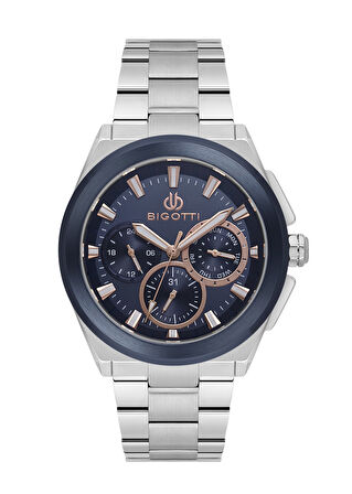 Bigotti Erkek Kol Saati ESBG.B.10627-4 Metal Kordon 45 mm Kasa Çapı