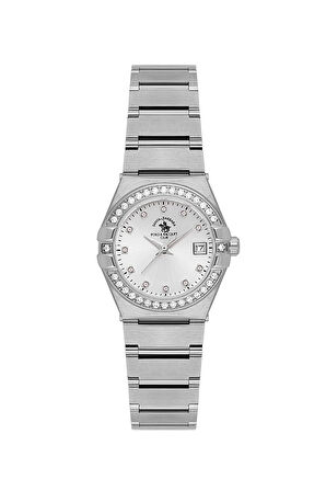 Santa Barbara Polo & Racquet Club Kadın Kol Saati ESSB.B.10656-1, Metal Kordon, 26 mm Kasa Çapı