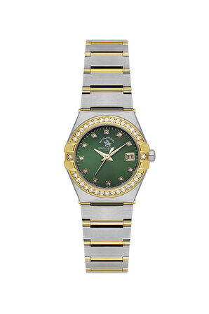 Santa Barbara Polo & Racquet Club Kadın Kol Saati ESSB.B.10656-4, Metal Kordon, 26 mm Kasa Çapı