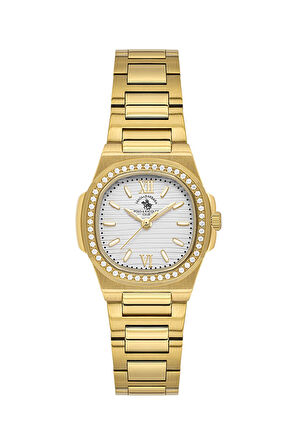 Santa Barbara Polo & Racquet Club Kadın Kol Saati ESSB.B.10658-2, Metal Kordon, 26 mm Kasa Çapı