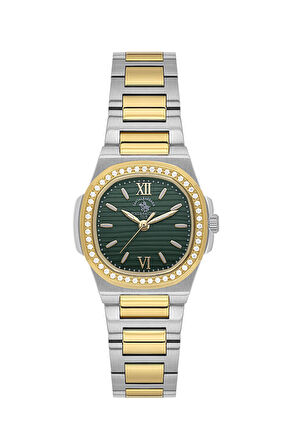 Santa Barbara Polo & Racquet Club Kadın Kol Saati ESSB.B.10658-4, Metal Kordon, 26 mm Kasa Çapı