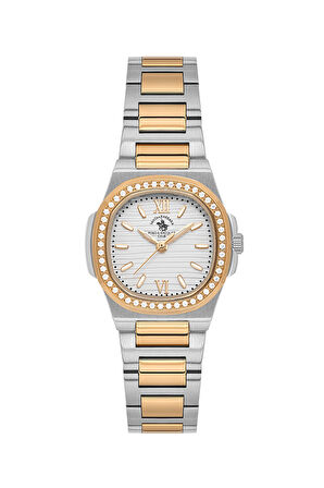 Santa Barbara Polo & Racquet Club Kadın Kol Saati ESSB.B.10658-5, Metal Kordon, 26 mm Kasa Çapı