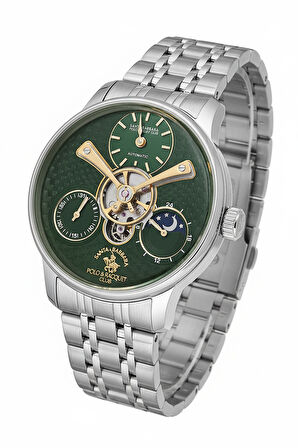 SBPC Gümüş Çelik Kordon Erkek Kol Saati LSB.1.10677-4