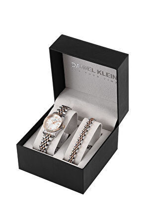 Daniel Klein Bileklik Set DKE.1.10888.5 kadın Kol Saati