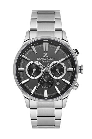 Daniel Klein DK.1.13643-14 Çelik Kasa Çelik Kordon 3 Atm Suya Dayanıklı Metalik Renk Erkek Kol Saati
