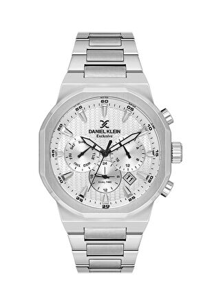 Daniel Klein DKE.1.10899-1 Çelik Kaplama Metal Kordon Metal Kasa 3 ATM Suya Dayanıklı Metalik Renk Erkek Kol Saati