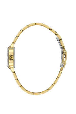 DANIEL KLEIN DK102-DKE.1.10951-2 ALTIN KAPLAMA DİKDÖRTGEN KADIN KOL SAATİ