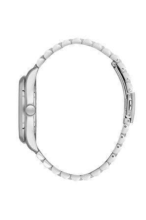 Bigotti BG.1.10624-2 Tüm Fonksiyonları Aktif Çelik Kaplama 5 ATM Suya Dayanıklı Metalik Renk Erkek Kol Saati