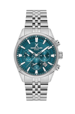 DANIEL KLEIN EXCLUSİVE (YENİ MODEL) DUAL TİME ÖZELLİKLİ ÇELİK ERKEK KOL SAATİ