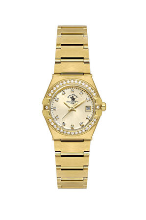 Santa Barbara Polo & Racquet Club Kadın Kol Saati ESSB.B.10656-7, Metal Kordon, 26 mm Kasa Çapı